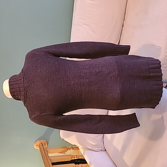 H&M Long Knit Cardigan Sweater,  in brown, size XS - Picture 6 of 13